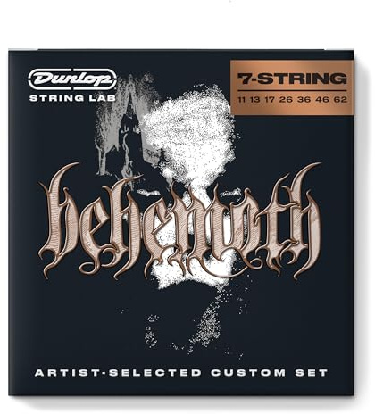 JIM DUNLOP 7- E-Gitarre Saiten Behemoth Signature 11-62 7 Saiten