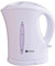 Maya Range Cordless Electric Kettle 1.7 Litre 2200W Plastic BPA Free Boil Dry Protection & Auto Shut Off With Safety Locking Lid, Wide Easy Fill Opening, Power Indicator Light (White)