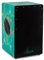 XDrum Design Series Cajon “Turtle” - Handbemalte Designer-Cajon mit Dot Art-Schildkröten - Integrierter Bass Port - Korpus aus HPL (High Pressure Laminate) - Fest installierter Snare-Teppich