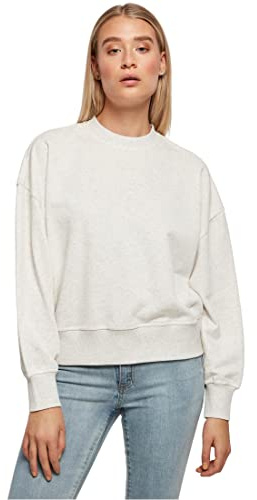 Urban Classics dam Ladies Oversized Rainbow Crewneck Tröja