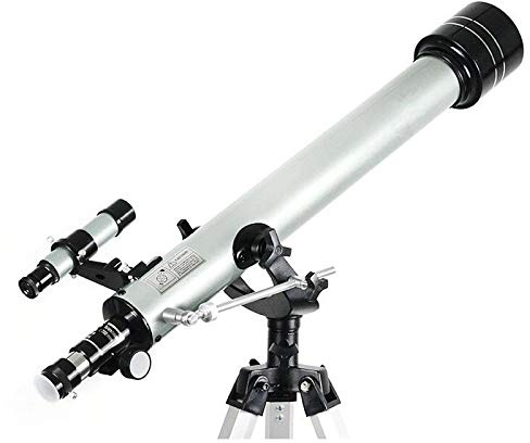 60mm Kid Nybörjare Astronomisk Refraktor Teleskop Refractive Spotting Scope Tripod Observation Astronomy Travel Camp