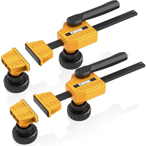 Bench Dog Clamp 3/4 (19mm) Up to 155 Lbs Clamping Force, Quick Clamping and Release Design for Workbench & DIY (2 Pack)