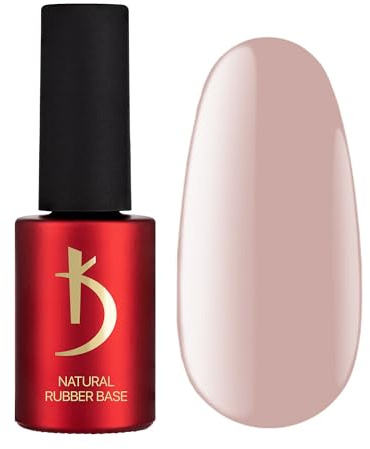 Kodi Professional Smalto Semipermanente - Naturale Beige Nudo -7ml- Smalti Semipermanenti per Unghie Gel - Natural Rubber Base Gel - Base Coat - Natural Beige - UV LED