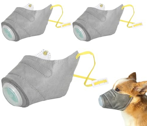 Hund Luftfilter Hund AnsiktsMed Luftfilter Återanvändbar