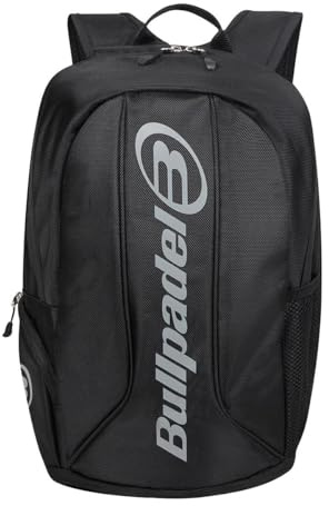 Bullpadel - Padelryggsäck Avant svart, ergonomisk sportryggsäck, med ventilerat skofack, flera fickor, vadderade handtag och elegant, funktionell och robust design