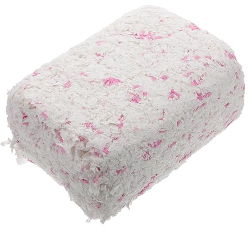 KAILIKETIY Almohadilla Absorbente de Papel Ecológico para Mascotas Pequeñas, Ropa de Cama para Hámster y Cobayas, 450 G, Tapete Antiódor Flexible y Transpirable para Jaulas y Nidos