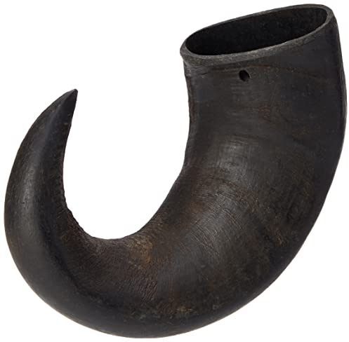 Bubimex - Corne de Buffle Taille M (150-300g) - Friandise pour Chiens - Robuste & 100% Naturelle - Mastication Longue Durée - Idéal Chiens Mâcheurs Moyens & Grands - Hygiène Dentaire Naturelle