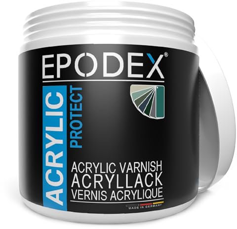EPODEX ACRYLIC PROTECT+ - Peinture pour bois résistante aux intempéries pour l'extérieur et l'intérieur - Peinture de protection contre les intempéries - Peinture de protection du bois pour