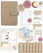 BeginnerBudget® Budget Planner Deutsch - Starterset mit Sparchallenge Budgetplaner - Sparen mit Umschlagmethode + Anleitung - Ringbuch A6 - Binder A6 Litchi-Style (Beige)