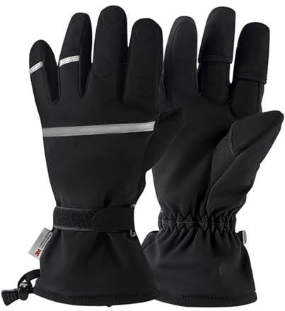 SZZCNOX Gants d'hiver chauds pour homme et femme, gants thermiques résistants au vent et à l'eau, gants de photographie XL/L pour drone, vol, chasse, randonnée, cyclisme, conduite, escalade, pêche