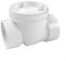 Drainage Backwater Valve Made of PVC Reliable Solution to Avoid Sewer Backflow (1-1/2 inch)
