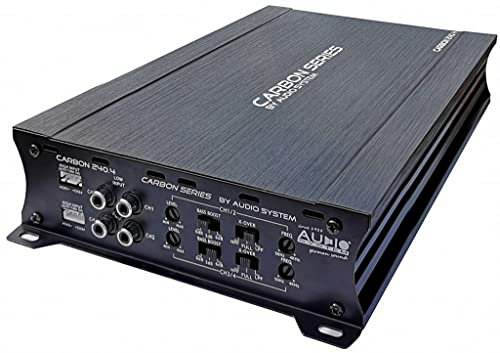 Audio System Carbon 240.4-4 canali A/B Amplificatore 400 Watt RMS Carbon Series
