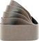 EISENBLÄTTER POLY-PTX Trizact Hülse, 90 x 50 mm, Korn 120 / A 160, 10er Pack – 42327, sehr feines Schliffbild, hoher Abtrag, entfernt gleichzeitig Kratzer und Schweißpunkte auf Stahl und Edelstahl
