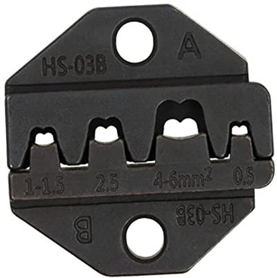 Folpus Troqueles de Alicates de Crimpado, Reemplazos de Herramientas y Mordazas de Crimpado, Accesorio Intercambiable, SA 03BC