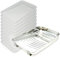 Allgala Premium 9 Inch Metal Paint Roller Tray with 10 White Plastic Liners 15x11 - TH10512