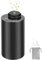 Joollurm Waterless Essential Oil Diffuser, Portable USB Rechargeable Cordless Aromatherapy Atomizing Diffuser with 1/2/3H/Continuous, 3 Mist Modes, Mini Scent Air Machine for Home Car Office- Black