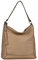 TOM TAILOR bags Isa Damen Hobo Bag Schultertasche Mittelgroß Beige