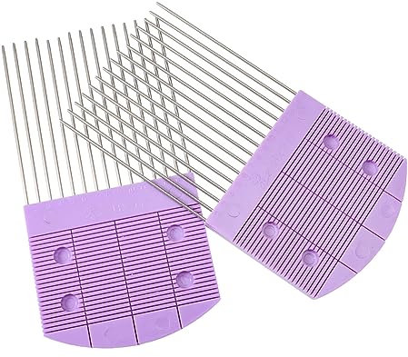 Veemoon 2stücke Quilling-kämme Und Werkzeuge Papierrollkämme Für DIY-papierblumen Quilling-zubehör Aus Kunststoff Und Tragbar Für Und Profis