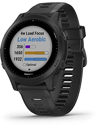 Garmin Forerunner 945, Premium GPS Running/Triathlon Smartwatch with Music, Black (Renewed)