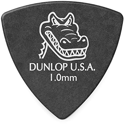 Dunlop Picks - 572P1.0 Gator Grip Small Triangle 1.00mm - Pack 6