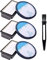 Queta 3 Kit HEPA Filter für Rowenta Power Cyclonic/Moulinex/Tefal, RO3718EA RO3724EA RO3731EA RO3753EA RO3786EA RO3798EA MO3718PA MO3723PA MO3751PA TW3724RA TW3731RA