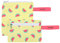 100% Recycled Reusable Sandwich Bag & Snack Bags by EcoRight | Zero Waste & Food Safe Lunch Bag - Pack of 2