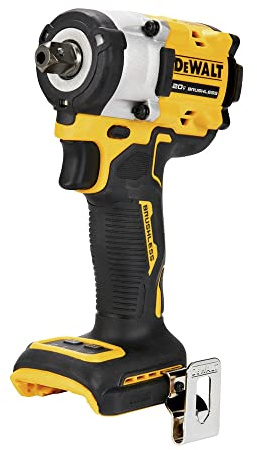 DEWALT ATOMIC 20V MAX* 1/2 in. Cordless Impact Wrench with Detent Pin Anvil (Tool Only) (DCF922B)