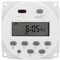 CN101A Zeitschaltuhr, DC 12V 16A 50-60Hz Mini Digital LCD Power Programmierbarer Zeitrelaisschalter