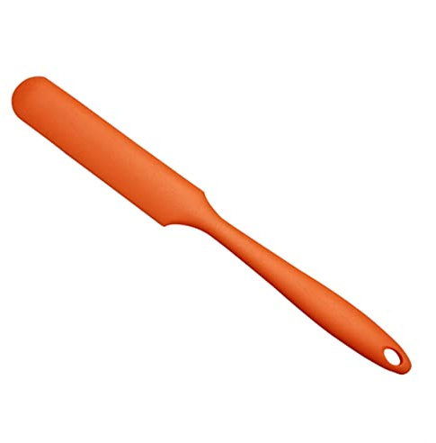Alipis Spatule En Silicone Alimentaire Orange, Grattoir Cuisine Ergonomique, Résistant à Haute Température, Légère Et Maniable, Ustensile Pour Pâtisserie Et Mélange, Usage Cuisson Et Décoration