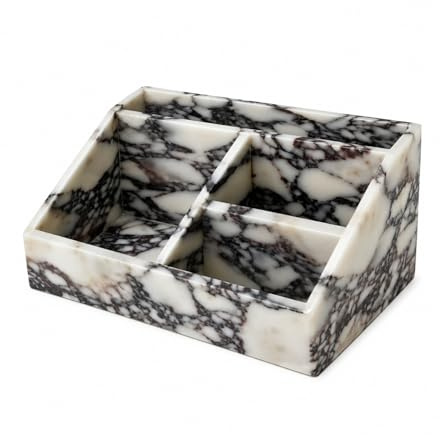 Artis Abode Calacatta Viola Marble Organizer mit 4 Fächern