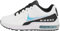 NIKE Herren Air Max LTD 3 Sneaker, White/Blue Gaze-Black-White, 41 EU