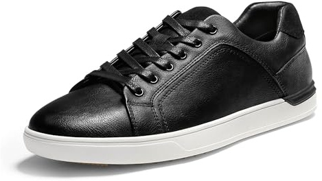 Bruno Marc Men's Casual Trainers Dress Sneakers Fashion Oxfords Skate Shoes for Men Black Size 11 US / 10 UK SBFS211M 44.5EU