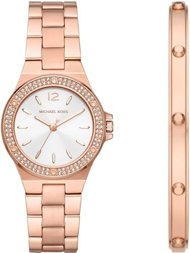 Michael Kors Damen Uhren-Set MK1073SET Reloj de Pulsera para mujeres