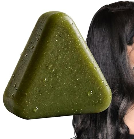 Pastilla de jabón capilar,Fortalecedor hidratante natural,Jabón Champú Hidratante Para Cabello - Para Control Del Frizz Y Brillo, Uso Diario En Casa Y Viaje Para Mujeres Y Hombres