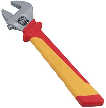12in VDE Insulated Adjustable Spanner Wrench 0 – 36mm Soft Grip 1000 V AC