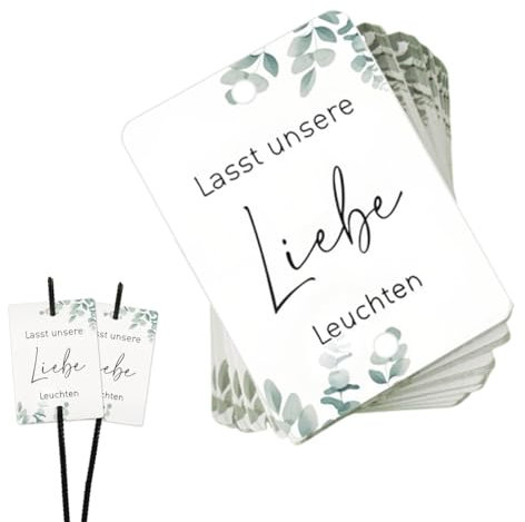 EIHI 100pcs Etichette Stelline Scintillanti Matrimonio Etichette Scintille Luminose Matrimonio Cartoncini Biglietti per Nozze Sposi Promessa Anniversario Fidanzamento Decorazioni