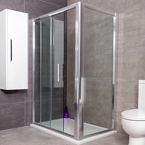 Moxon 1200mm Sliding Shower Door | Shower Enclosures | Easy Clean | Shower Cubicle
