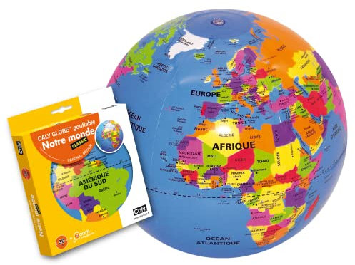 Caly Classic Globe aufblasbar Unsere Welt, 010F, Nein, 30 cm