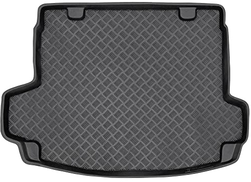 SMK Tapis de coffre en PE pour Honda CR-V V 2018-2022 Rendez votre voyage plus confortable grâce à ce tapis de voiture durable - Tapis de coffre de voiture tout temps, protection contre les salissures