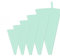 Silicone Piping Bags,5 PCS Reusable Icing Piping Bags Icing Bags Large Piping Bags for DIY Cake Decorating Tool Cookies Cupcakes Biscuits Dessert Sweets