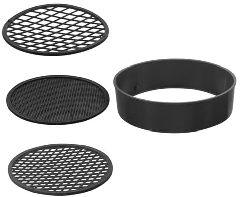 BUGUUYO 3pcs Plastic Soil Sieve Mesh Sieve Garden Soil Sifter for Gardening Tool Small Strainer for Laboratory and Sifting