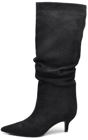 IF FASHION Bottes Hautes À Pointe Avec Talon Haut Pour Femme MP413-5, 39 EU