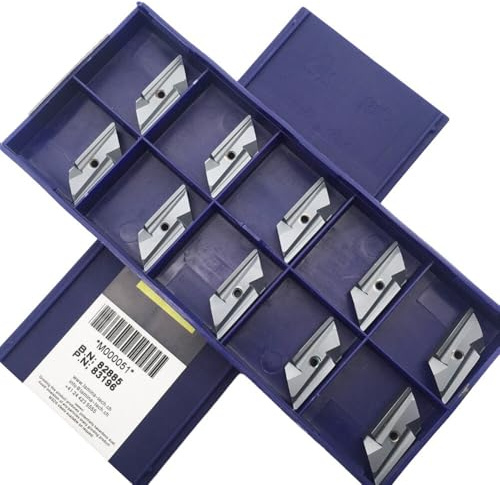 KNUX160405R Inserti in carburo 10 pezzi per fresa CNC lavorazione dell'acciaio, inserto di tornitura indicizzabile per finitura e finitura