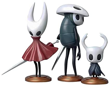 Puruuige 3 st/set ihåliga figurer spel riddaren actionfigur modell 6-12 cm PCV tecknad leksak staty samlarobjekt ornament gåvor