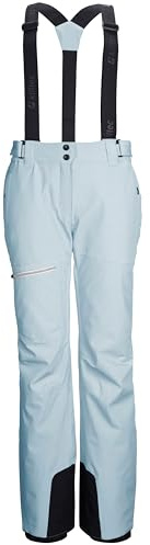 Killtec Ksw 60 Wmn Ski Pnts - Pantalones de esquí con Tirantes Desmontables, protección de Bordes, protección contra la Nieve y ventilación en Las piernas Mujer