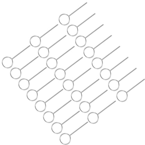 ORFOFE 200 Pièces Lot de Aiguilles Éjecteurs Sim Acier Inoxydable Outil Retrait Carte Sim Portable Compatible Modèles Haute Résistance Facile Utilisation