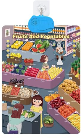 da parete con alfabeto – Poster Educativo, Display di Lettere Colorate | all'apprendimento in classe per i più piccoli, decorazione da parete per la casa e la scuola, insegnamento L