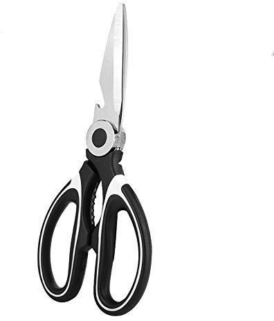 AKLOSIPY Multifunctional Stainless Steel Kitchen Scissors for Cutting Cloth, and Vegetables - Ergonomic, & Proof Shear