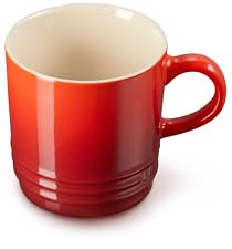 LE CREUSET Stoneware Cappuccino Mug, 200 ml, Cherry, 91007220060000