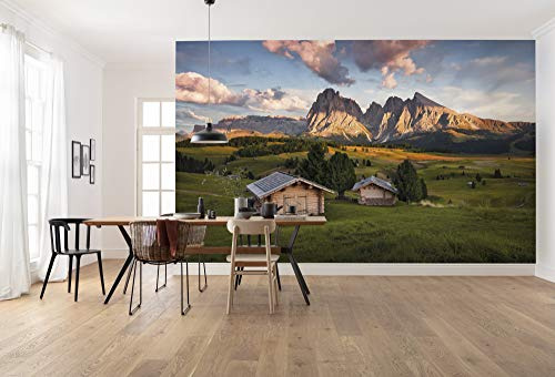 Komar SHX9-022 - Carta da parati fotografica in tessuto non tessuto, misura XXL, decorazione naturale, paesaggio, camera da letto